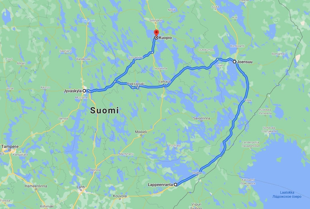 Seksikauppa Joensuu map