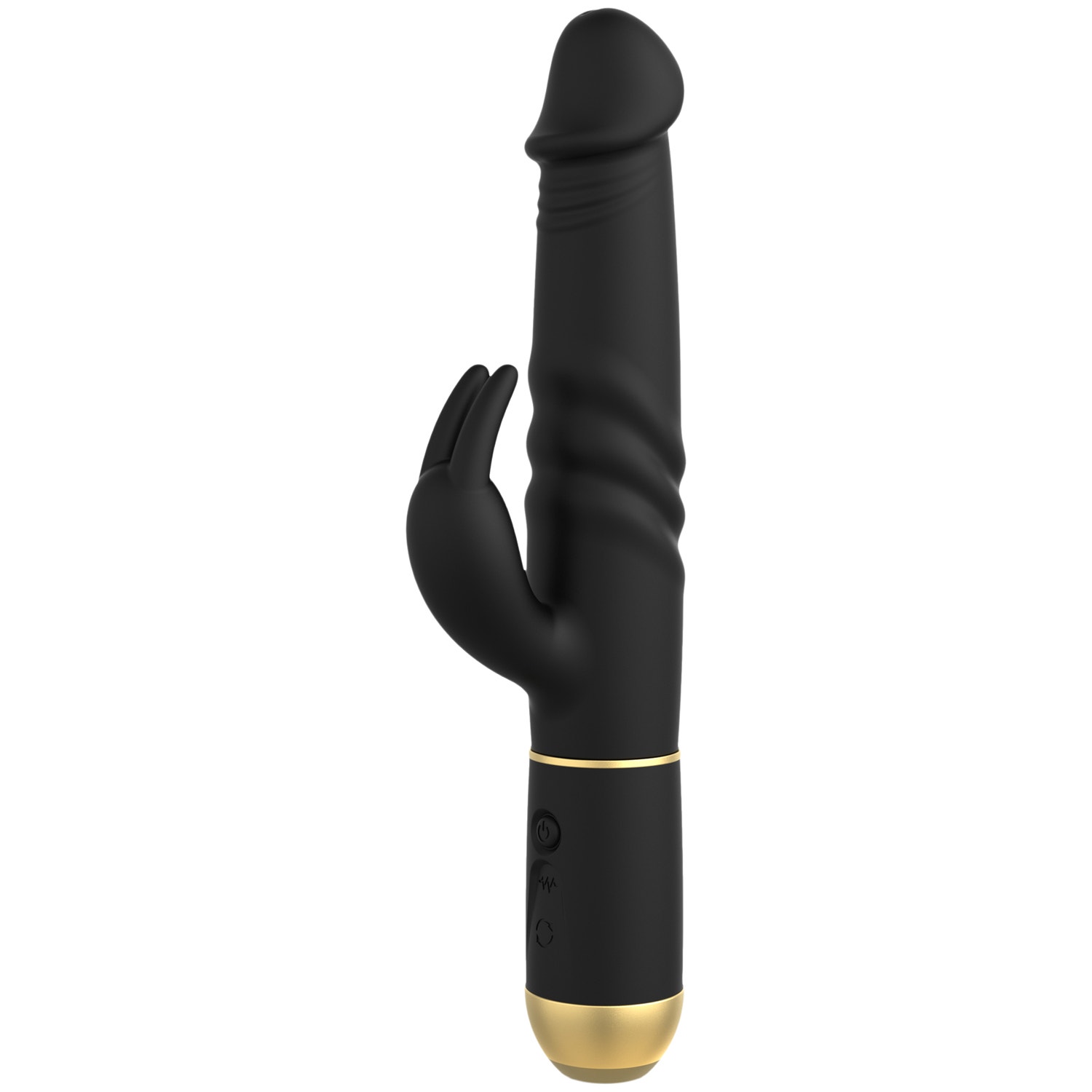 Marc Dorcel Furious Rabbit 2.0 Ladattava Pyörivä Rabbit-vibraattori Helmillä