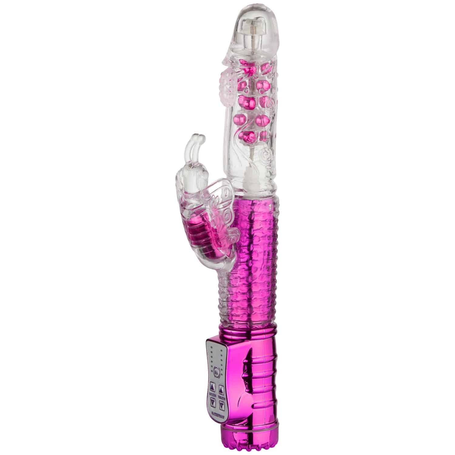 baseks Thrusting Butterfly Ladattava G-pistevibraattori