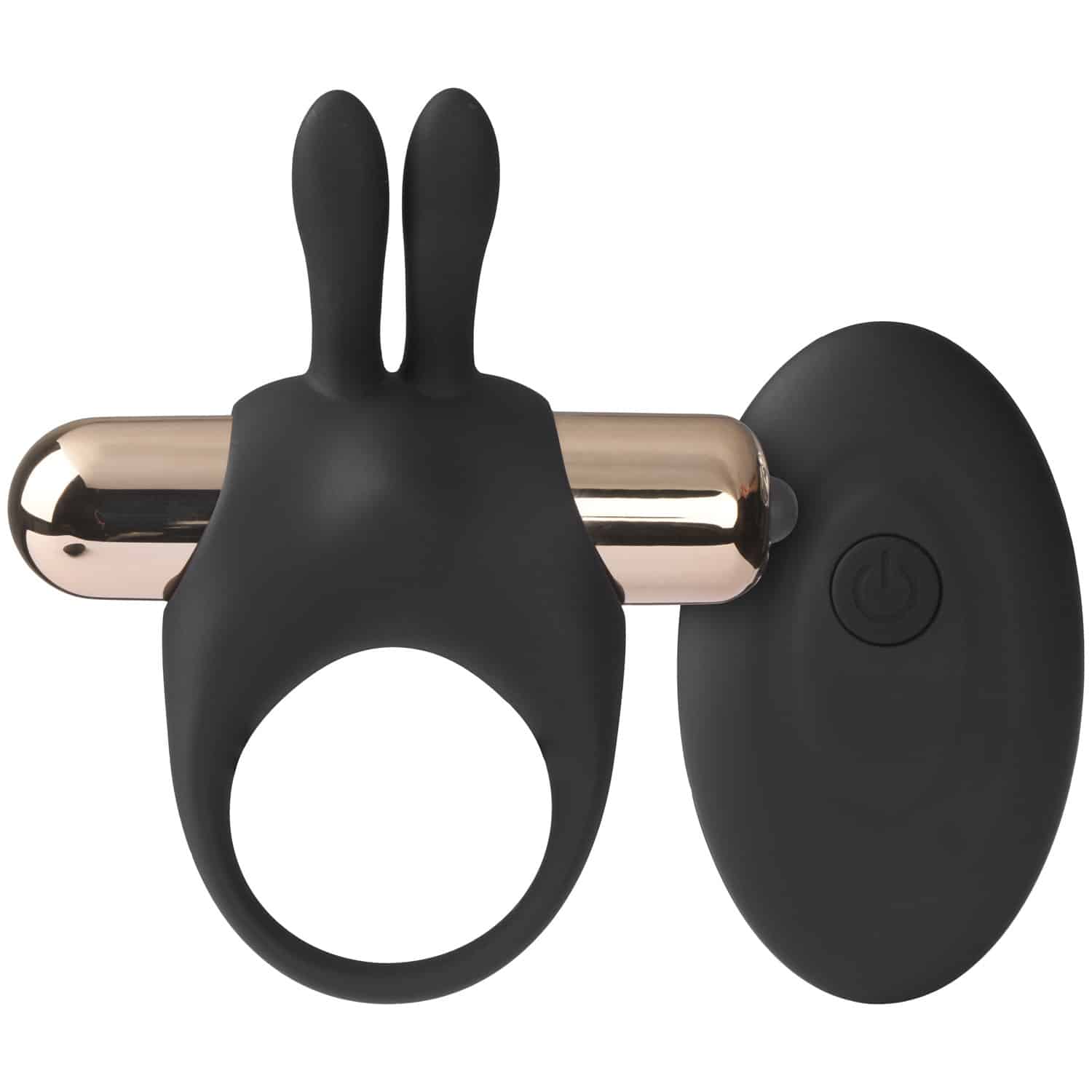 Sinful Gold Power Kauko-ohjattava Rabbit-penisrengas Bullet-vibraattorilla