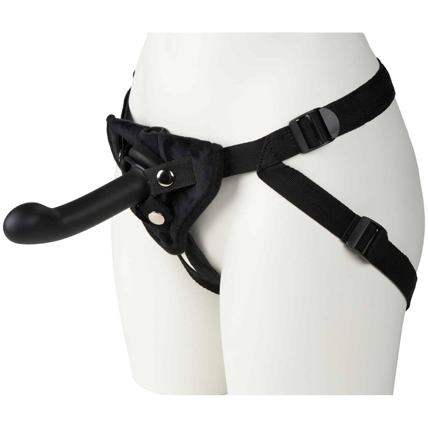 baseks Strap-On Valjaat Vibraattorilla ja G-pistedildolla