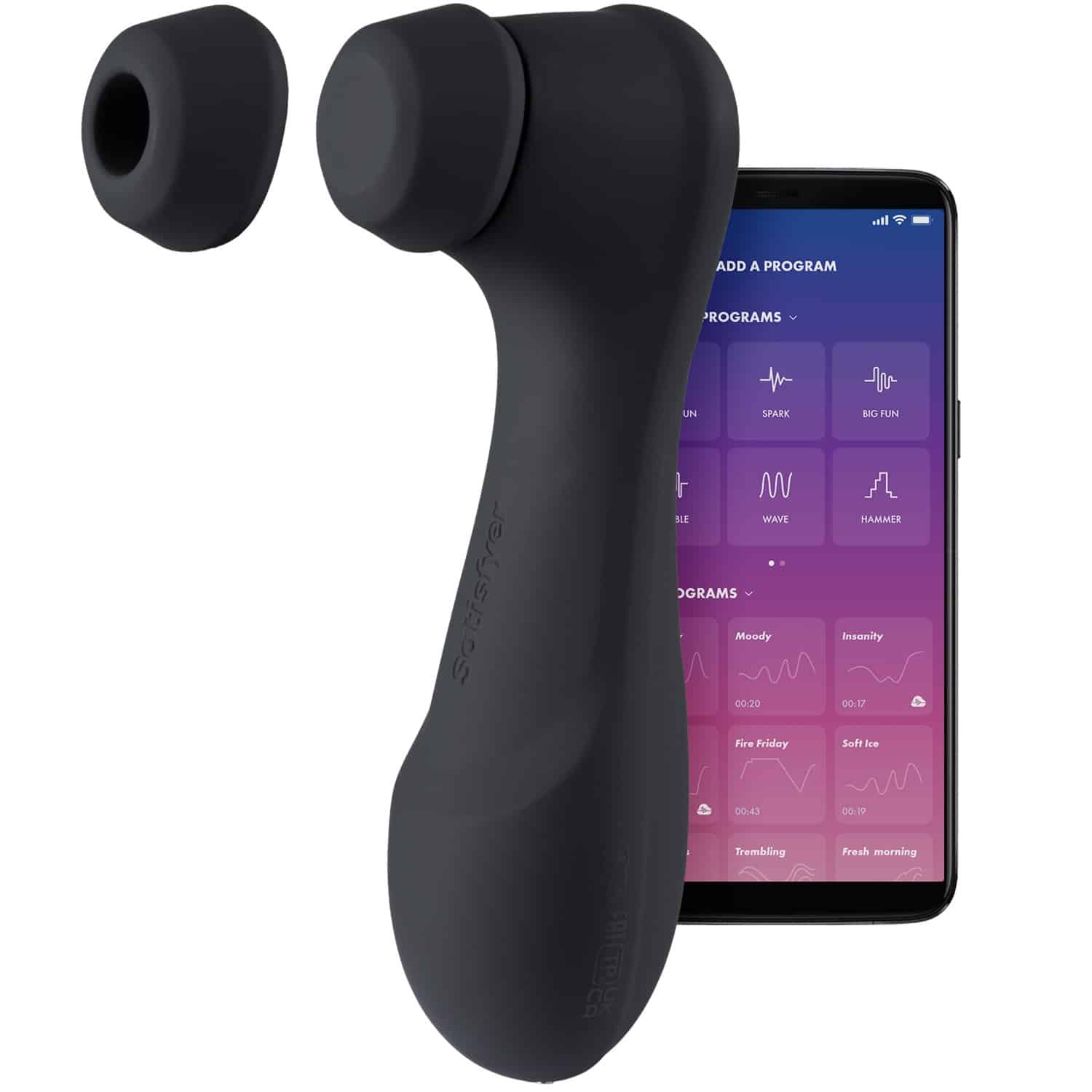 Satisfyer Pro 2 Generation 3 Liquid Air Sovelluksella Ohjattava Paineaaltokiihotin