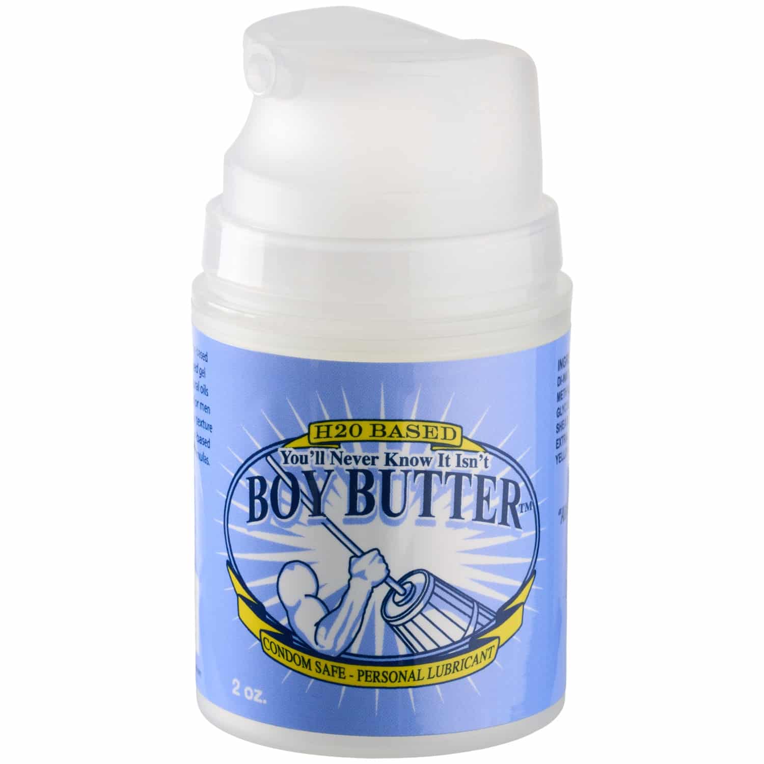 Boy Butter H2O Liukuvoide Pumppupullossa 59 ml